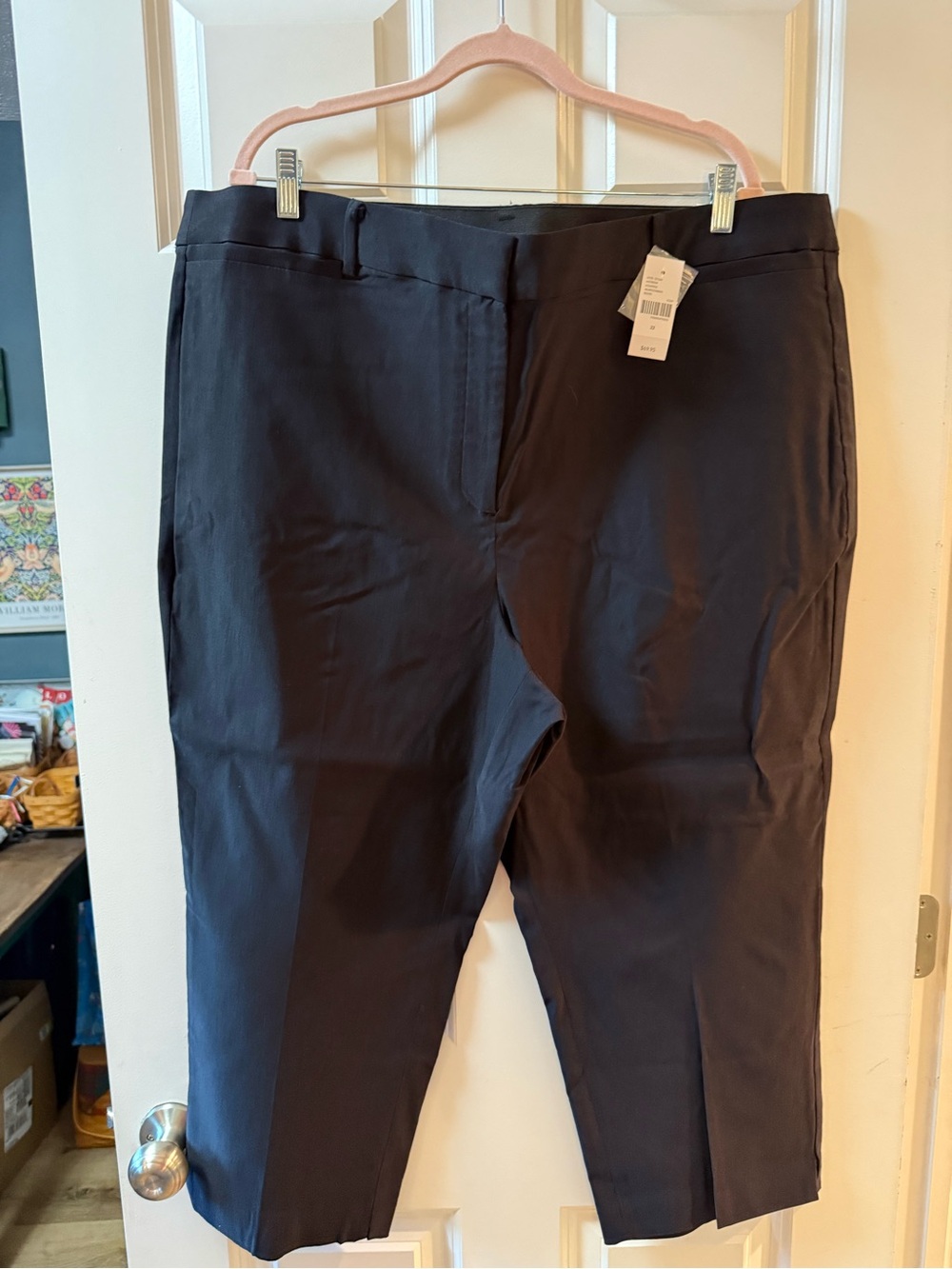 Lane Bryant Black Womens Capri Pants